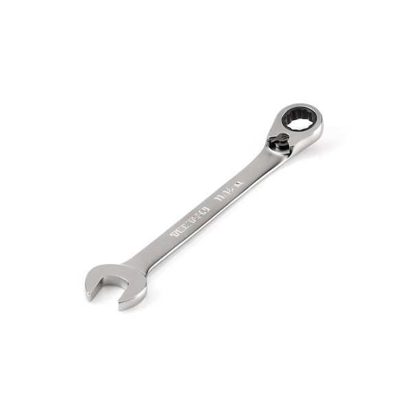 11/16 Inch Reversible 12-Point Ratcheting Combination Wrench